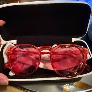 Red Tinted Sunglasses